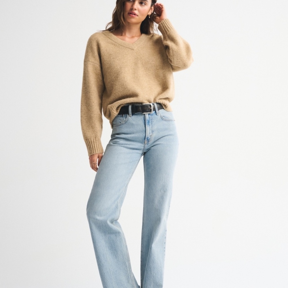 High Rise 90s Relaxed light Jean LONG - Picture 2 of 6